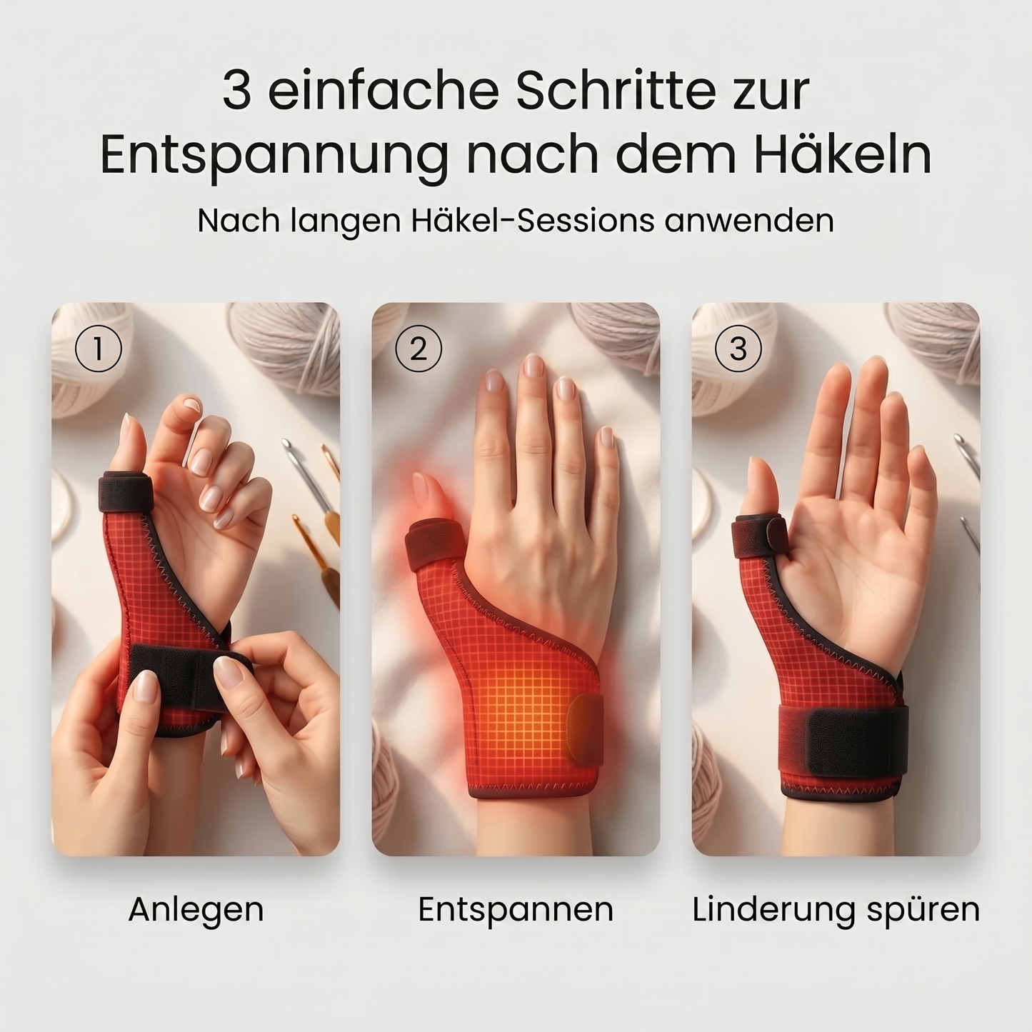 Handgelenk- und Daumenmassagegerät